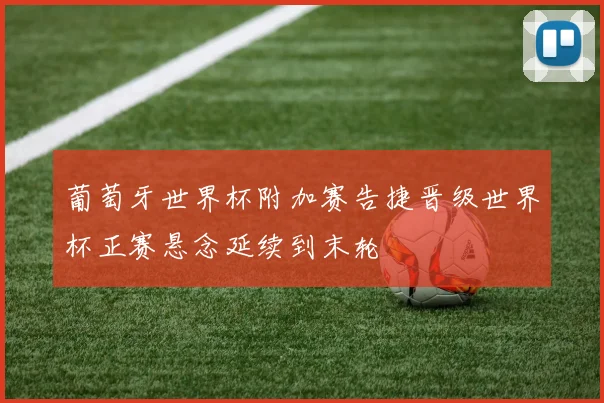 葡萄牙世界杯附加赛告捷晋级世界杯正赛悬念延续到末轮
